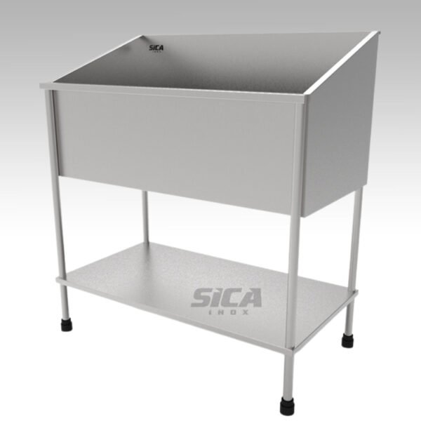 Banheira Pet Média em Inox (para 900 mm) - Imagem 3