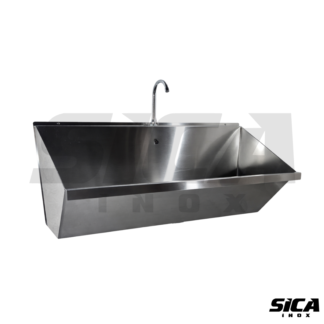 Lavabo quirúrgico con 1 grifo – 1000 mm - Image 2