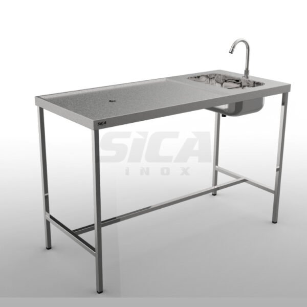 Mesa de Atendimento Veterinário com Pia - Imagem 4