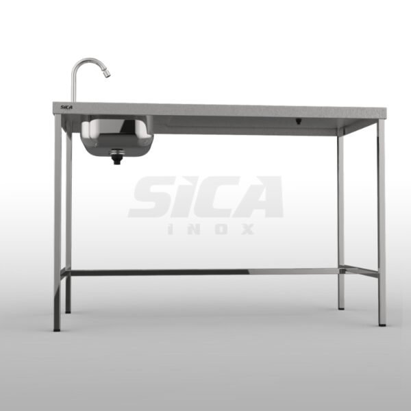 Mesa de Atendimento Veterinário com Pia - Imagem 6