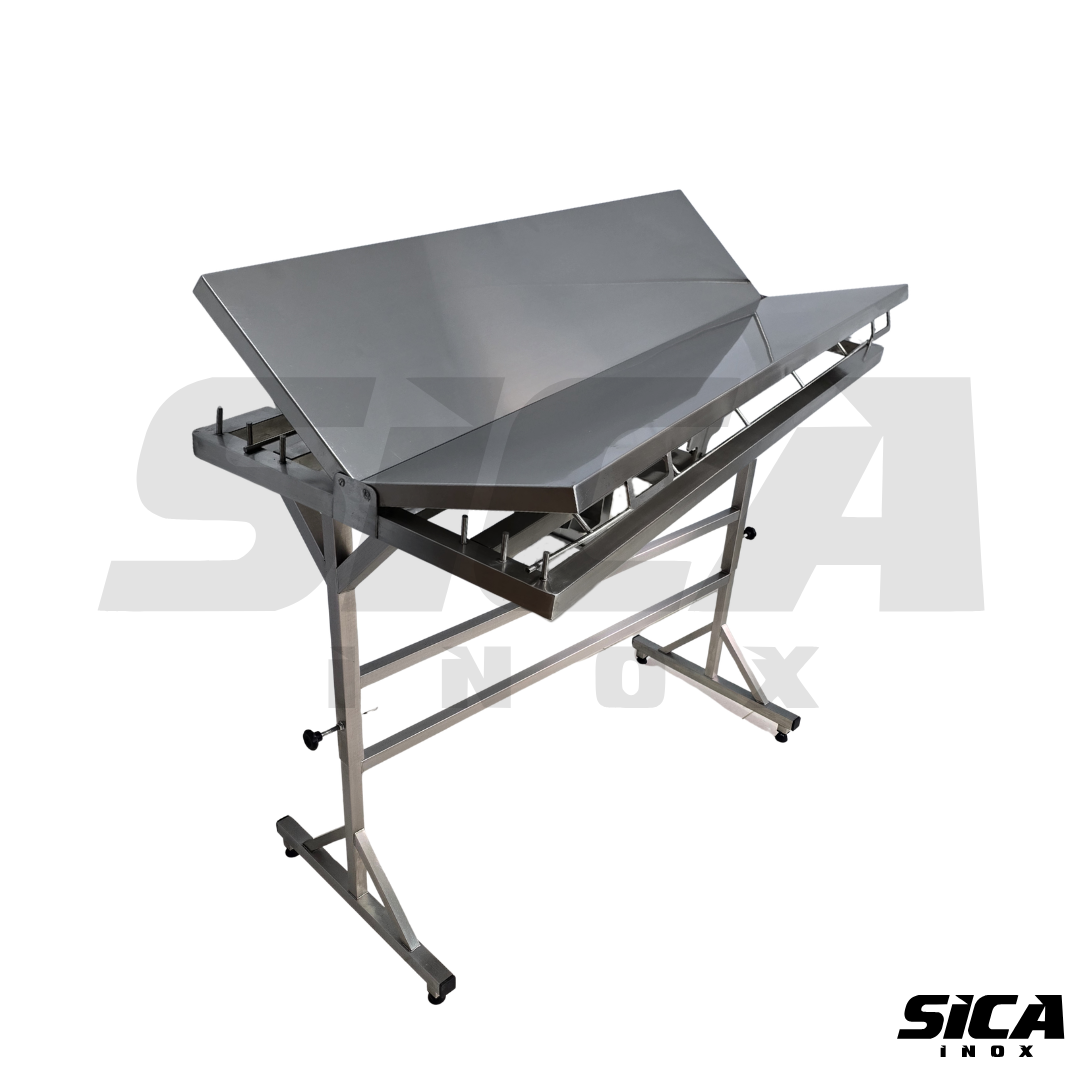 Mesa Calha em Inox - Imagem 7