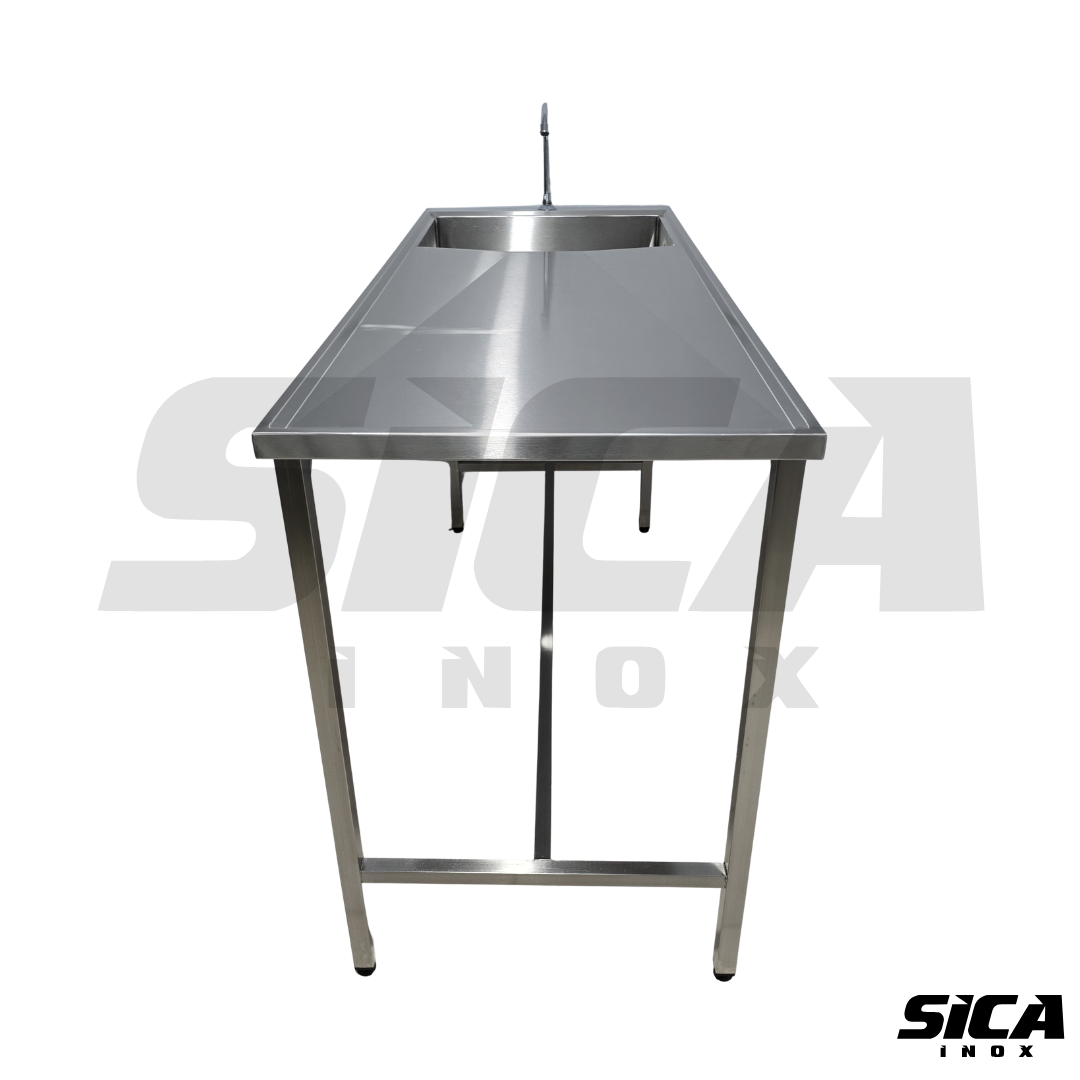 Mesa Calha em Inox - Imagem 11