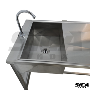 Mesa Calha em Inox
