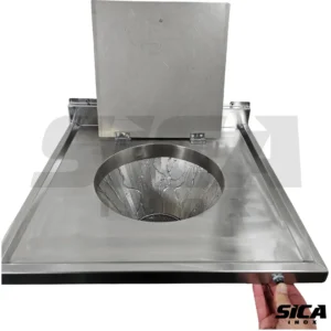 Tampo de Expurgo em Inox