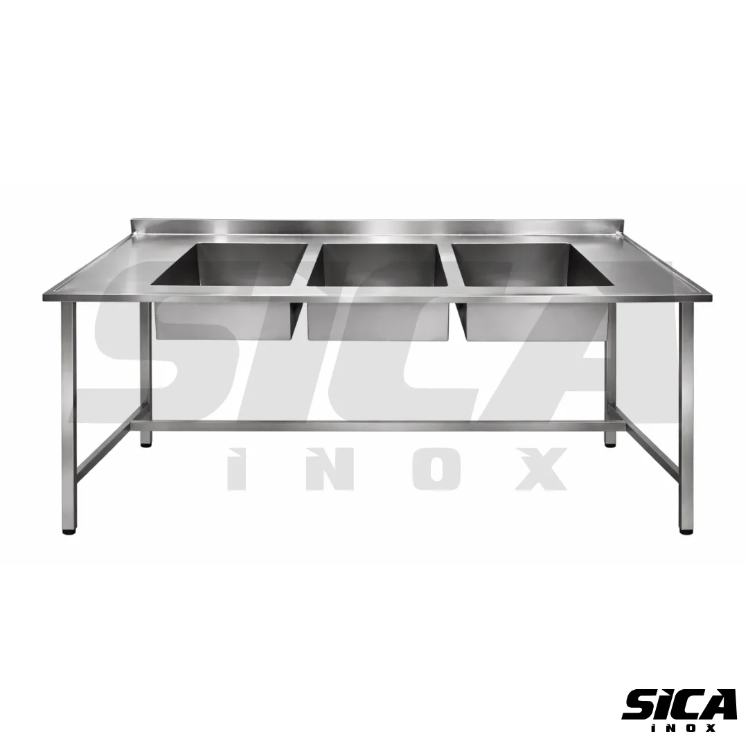 Bancada com 3 cuba sob medida - Imagem 2